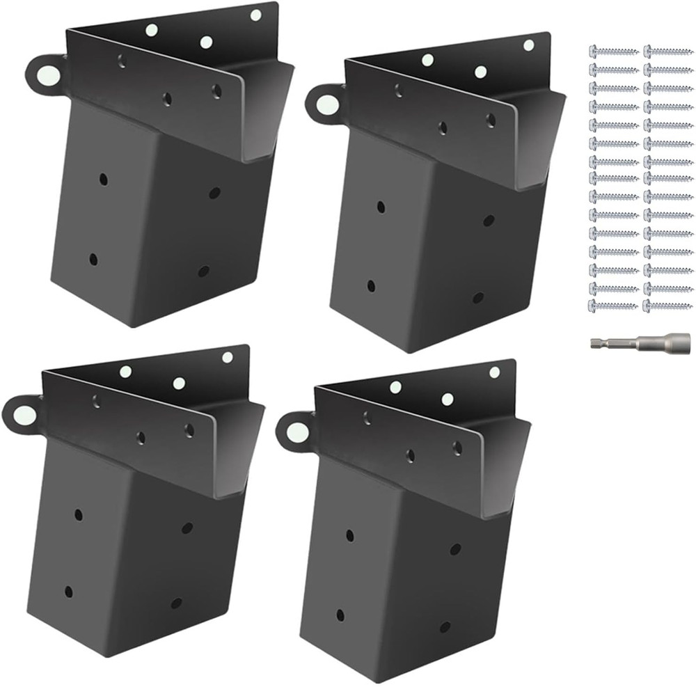 Deer Blind Brackets 4X4 Heavy Duty Elevator Bracket Outdoor Compound Angle Brack