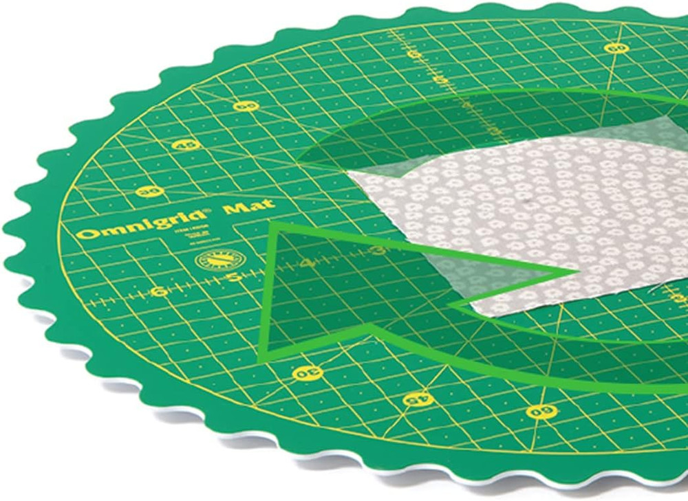 14" Green Rotating Mat Cutter & Accessories for Precision Cutting