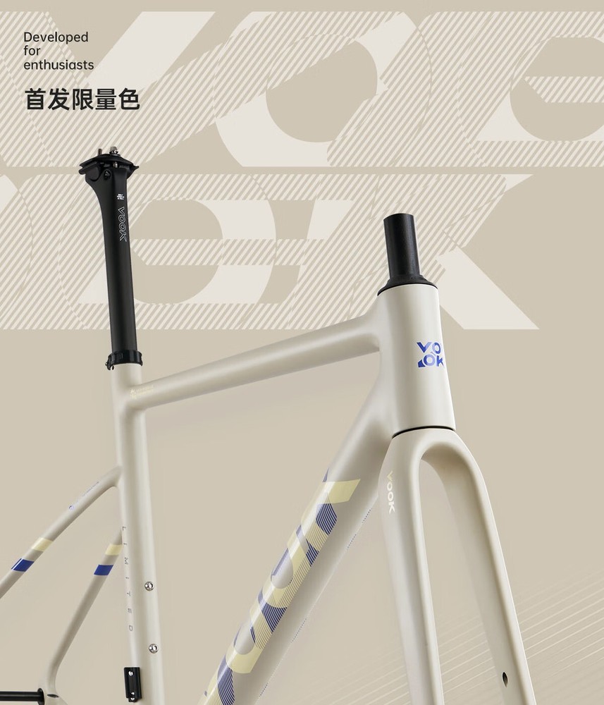 VOOK V8 Carbon Frame inner cable Bike Superlight Bicycle Frameset