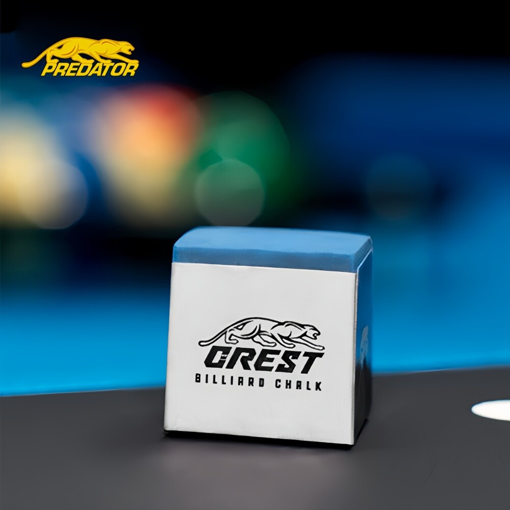 PREDATOR Crest Billiard Pool Blue Chalk