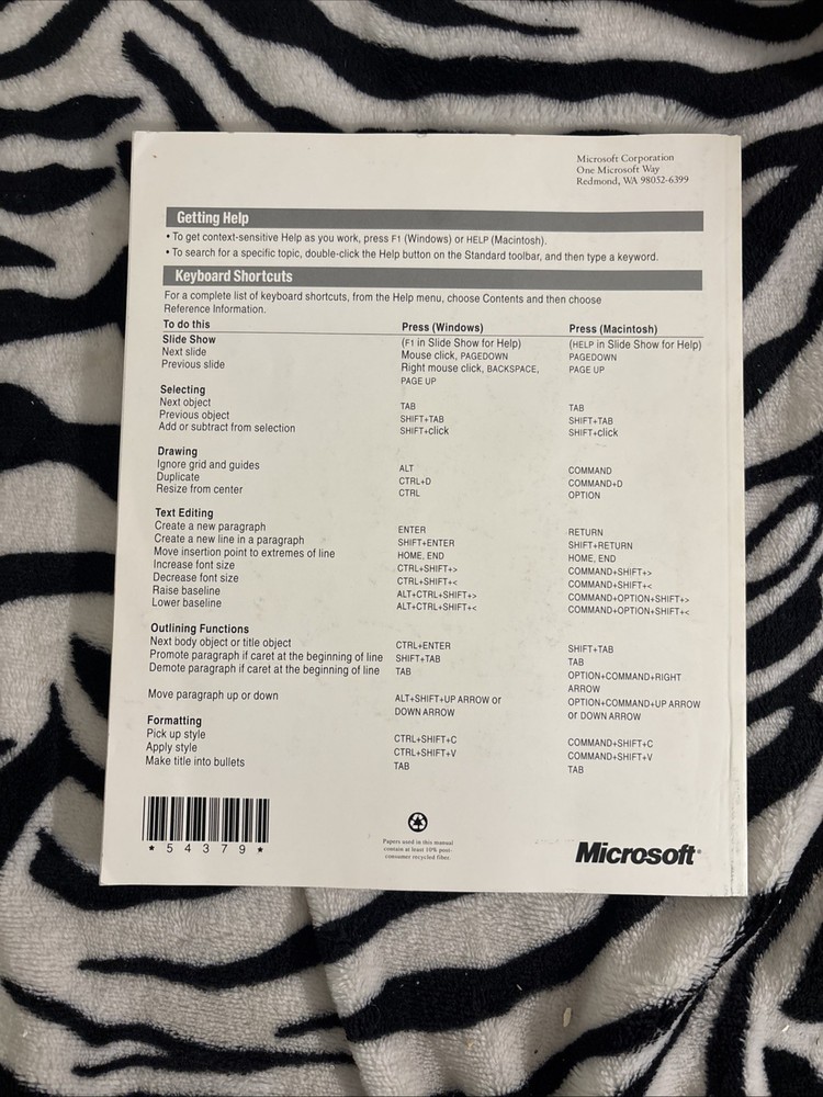 Microsoft PowerPoint User's Guide Manual Brand New