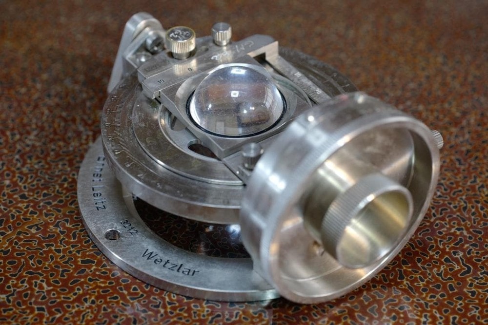 microscope antique Microscope Accessory No. 15 Leitz Universal Stage UT2 USED