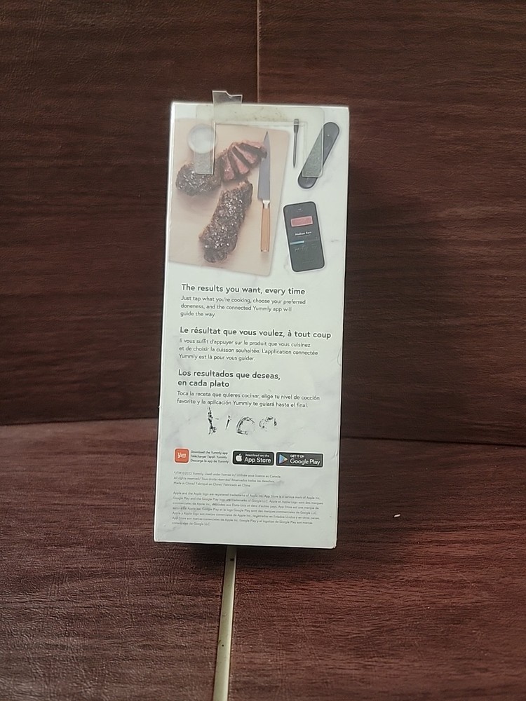 New Yummly Smart Meat Thermometer with Wireless Bluetooth - Read Description