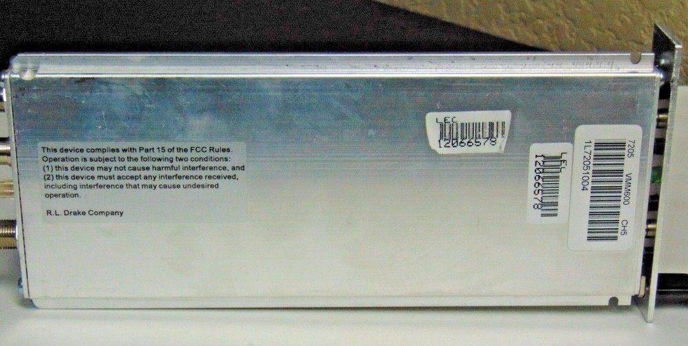 Drake Fixed Channel Mini Modulator - VMM 600 - Various Channels