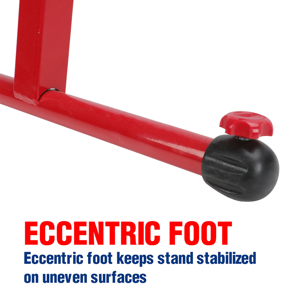 WORKPRO Heavy Duty Folding Roller Stand Height Adjustable w/250 LB Load Capacity