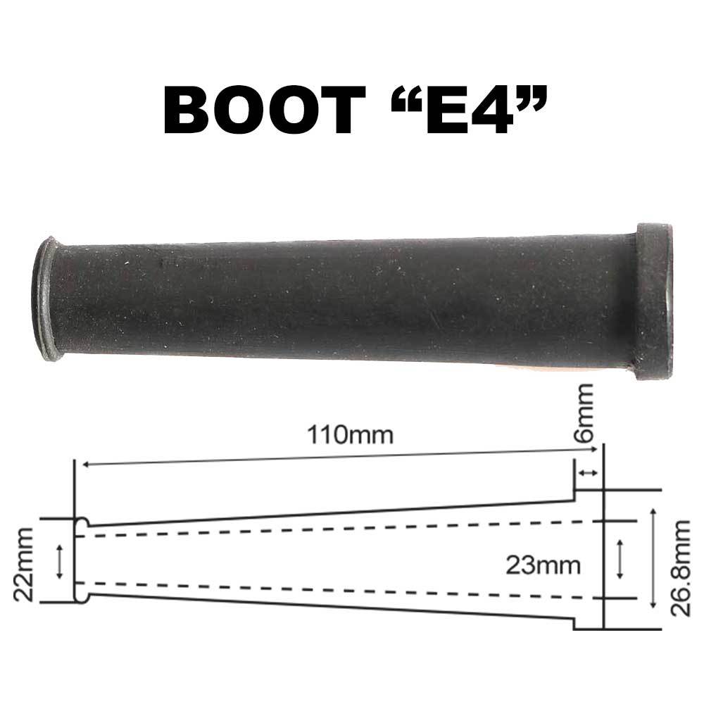Superior Electric Boot E4 Cord Protector Strain Relief Rubber Boot