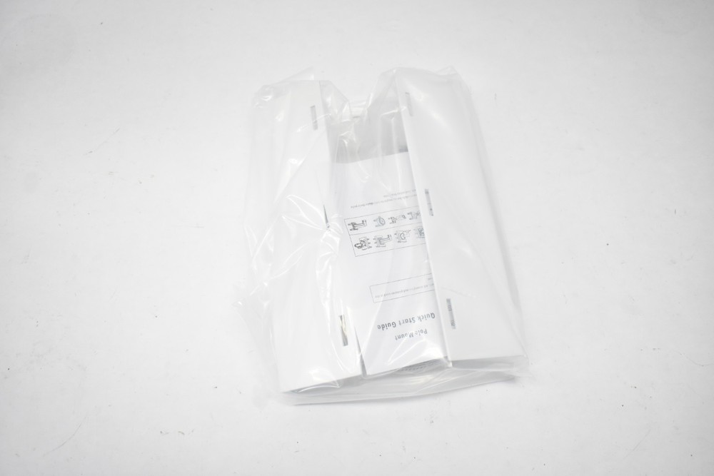 Pole Mount Bracket White E-PMOUNT-U Compatible With Epcom E Series Cameras