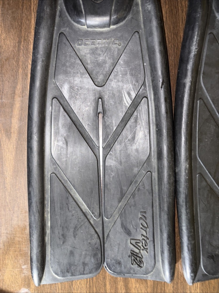 Oceanic Vortex V12 Split SCUBA Fins - Size Regular