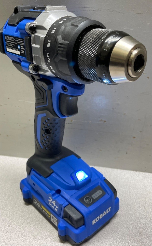 Kobalt 24V MAX Brushless 2 Tool Combo Kit w/Extras