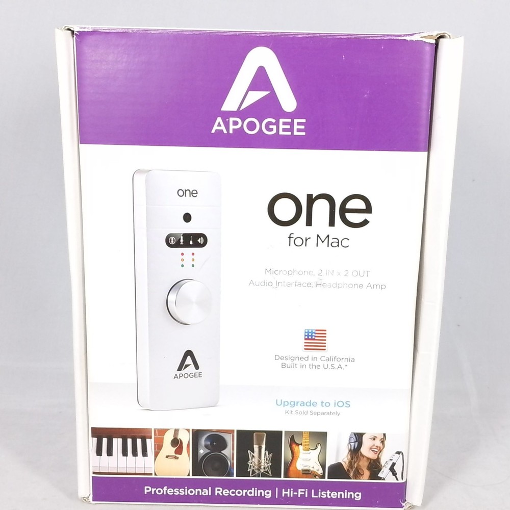 Apogee One Recording for Apple/Mac