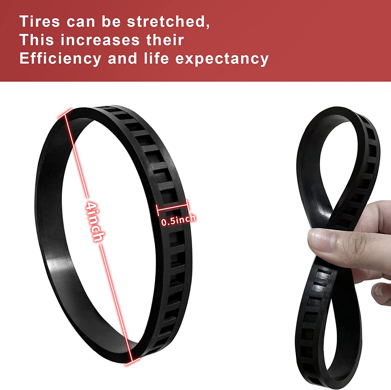 2 PACK 45-69-0030 Blade Pulley Tire Compact Band Saw for Milwaukee SHIPS FREE