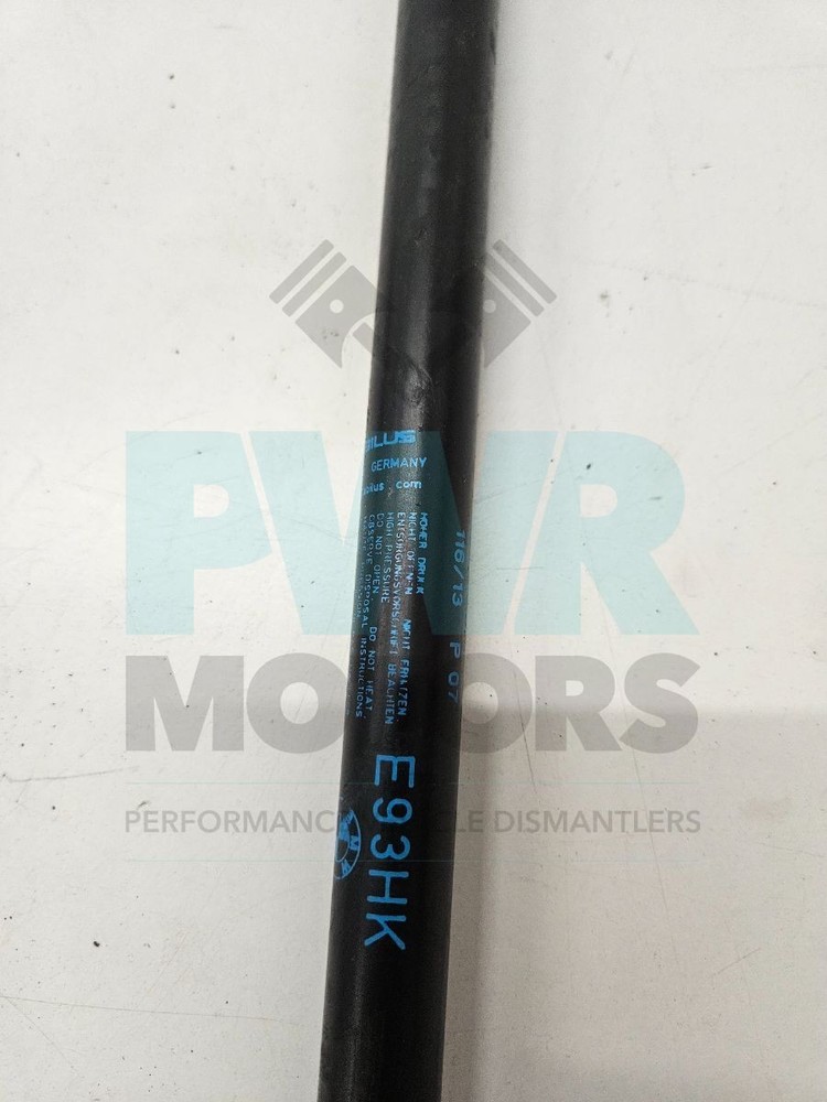 BMW E93 M3 Boot Tailgate Ram Gas Strut 7129215