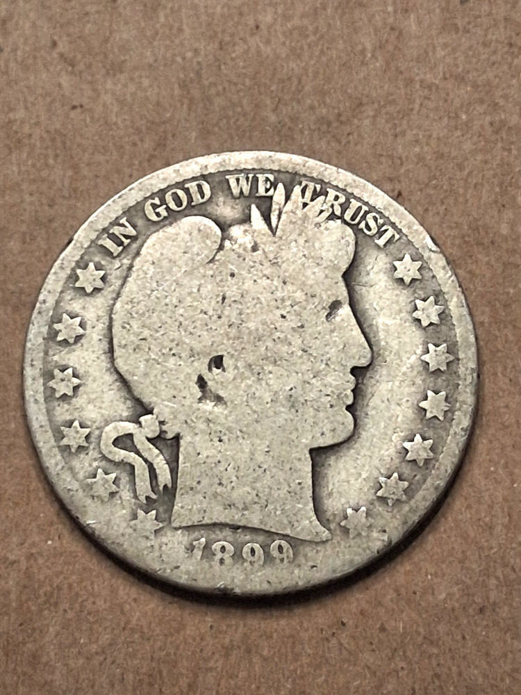 1899 O BARBER HALF DOLLAR