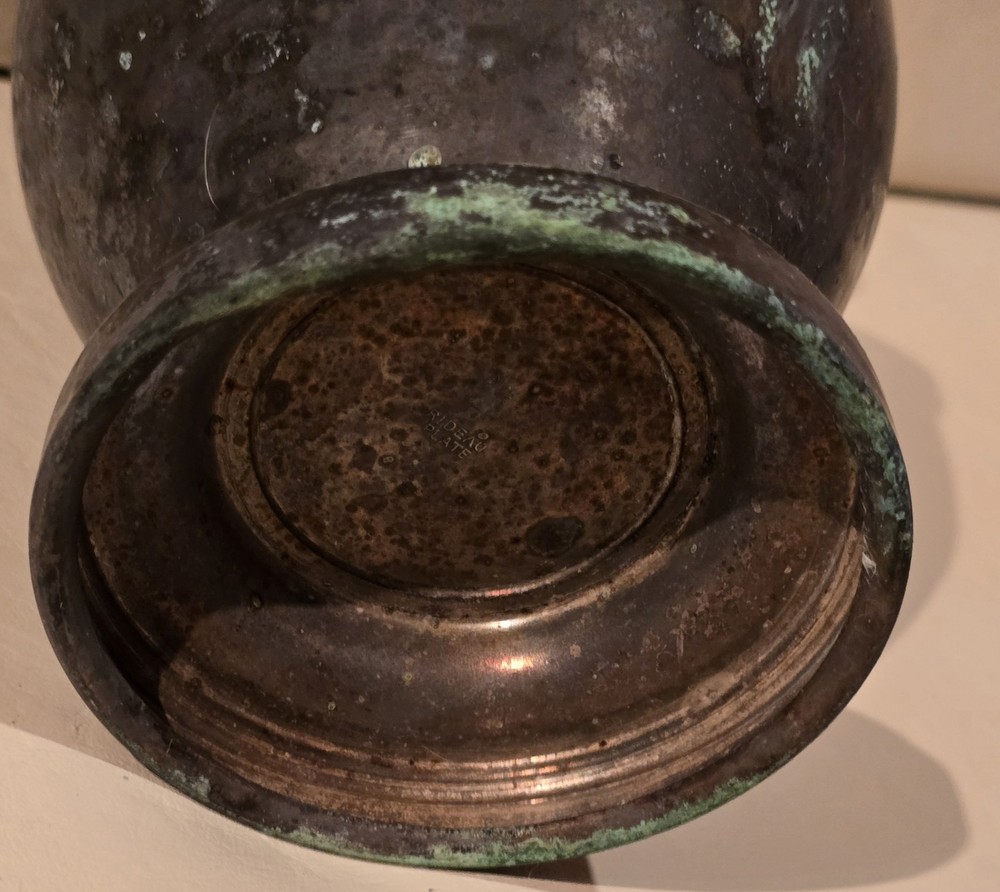 9" Elegant Birks Brand Rideau Plate Classic Design Silver Water Pitcher Jug