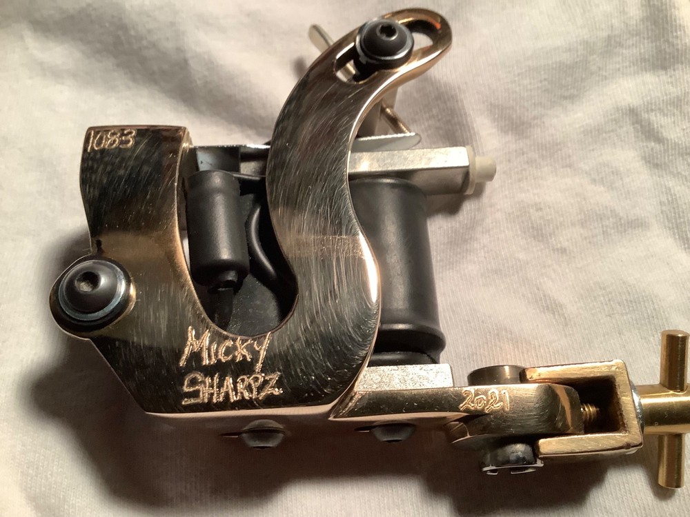 2021 Micky Sharpz Contraption Bronze Liner Tattoo machine