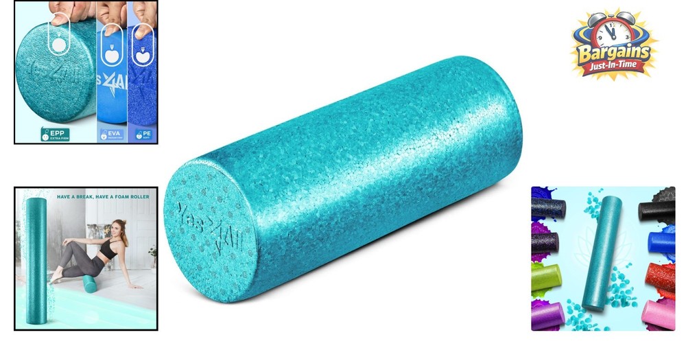 Versatile 18" EPP Foam Roller - Ideal for Stretching & Professional Training