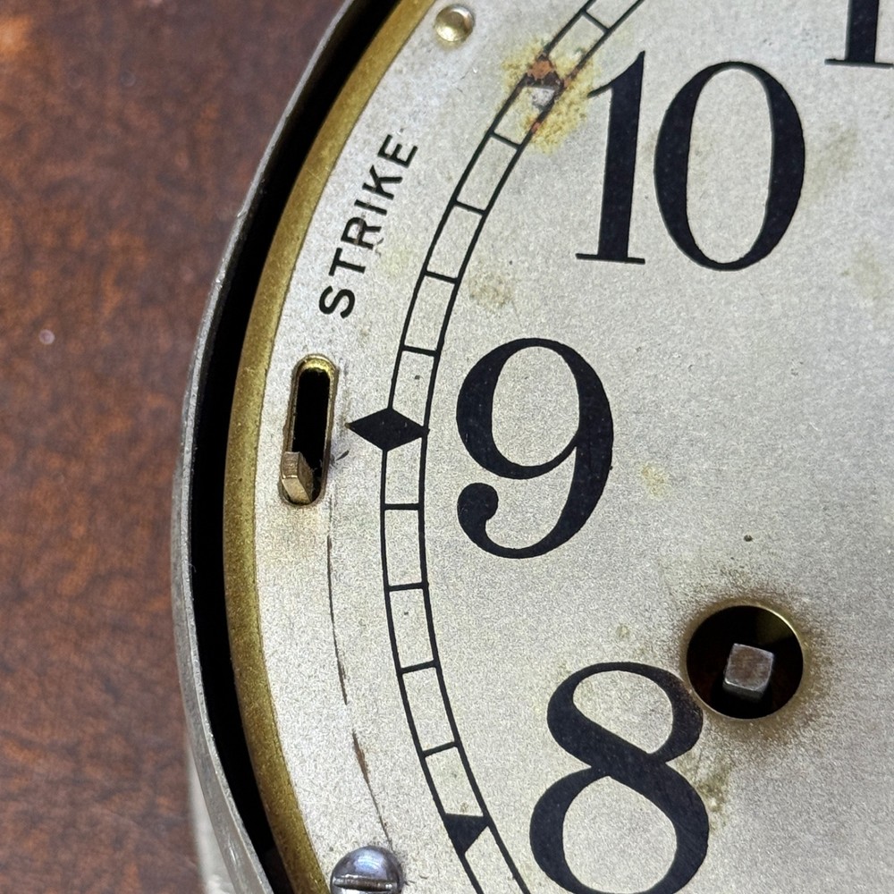 Antique SETH THOMAS Nautical Bulkhead Repeating Clock Repeater Working Great