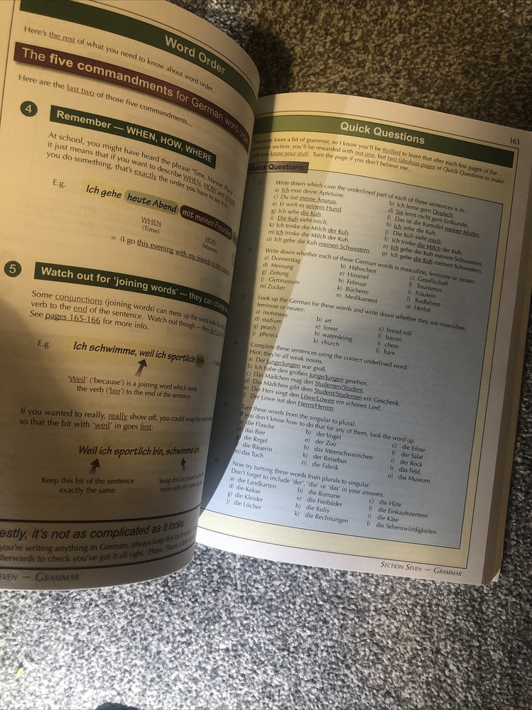 gcse germán cgp guide