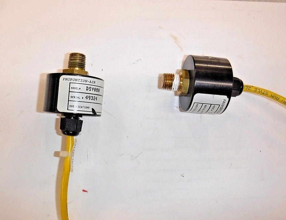 Proportion-Air Model DSY080 Pressure Sensor Switch (Lot of 2)