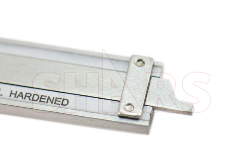 SHARS 4" DIAL CALIPER SHOCK PROOF .001" STAINLESS 4 WAY + Inspection Report ^}