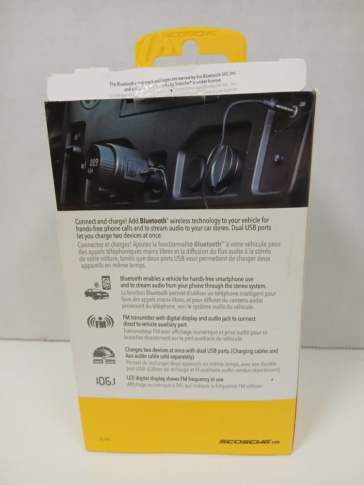 Scosche BTFREQ Wireless Hands-Free Car Kit (BTFM5)
