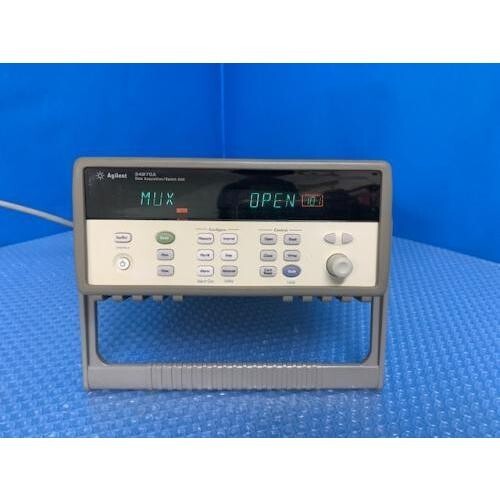 Agilent/Keysight 34970A + 34901A Data Logger Switch Unit Used Tested