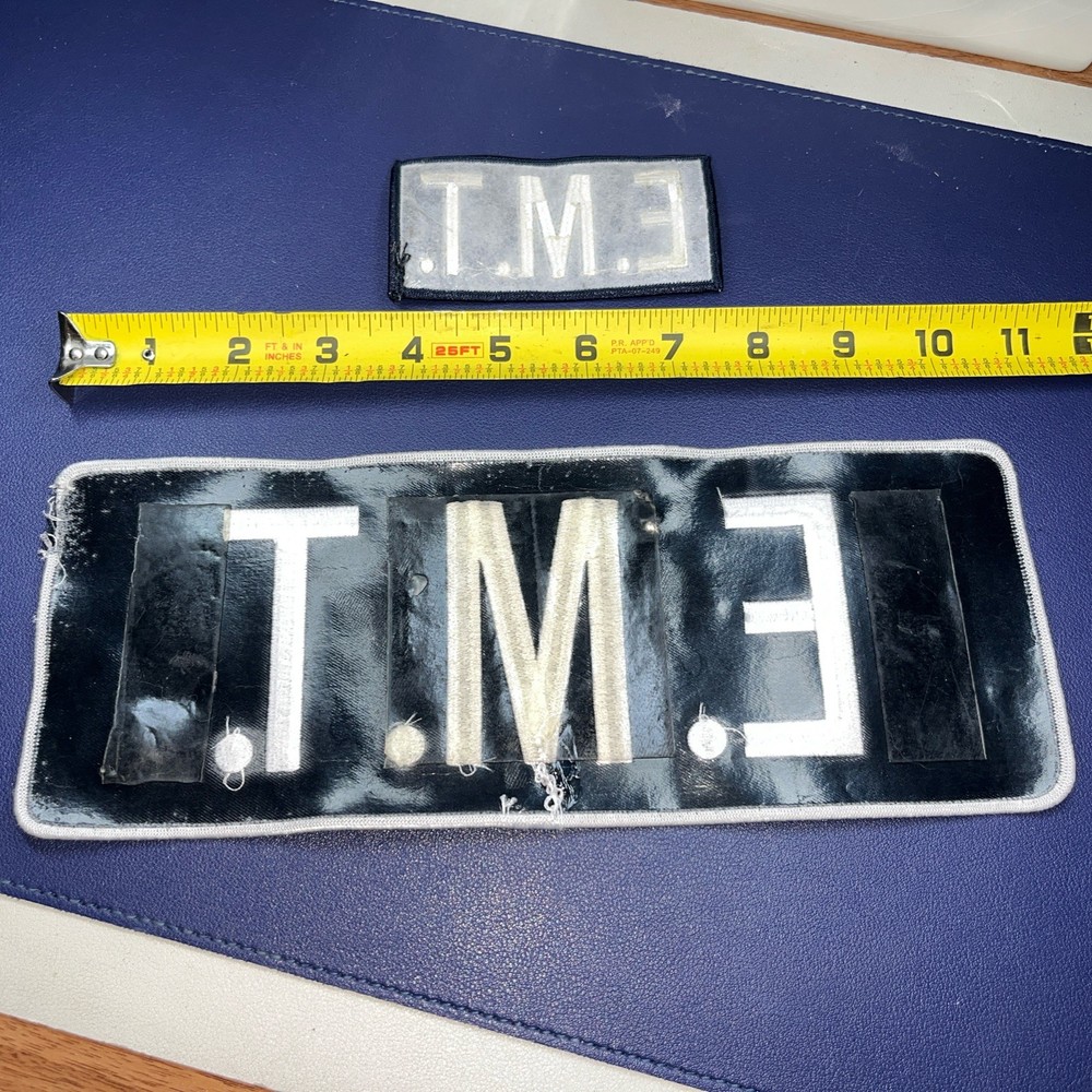 E.M.T. sew-on patch set