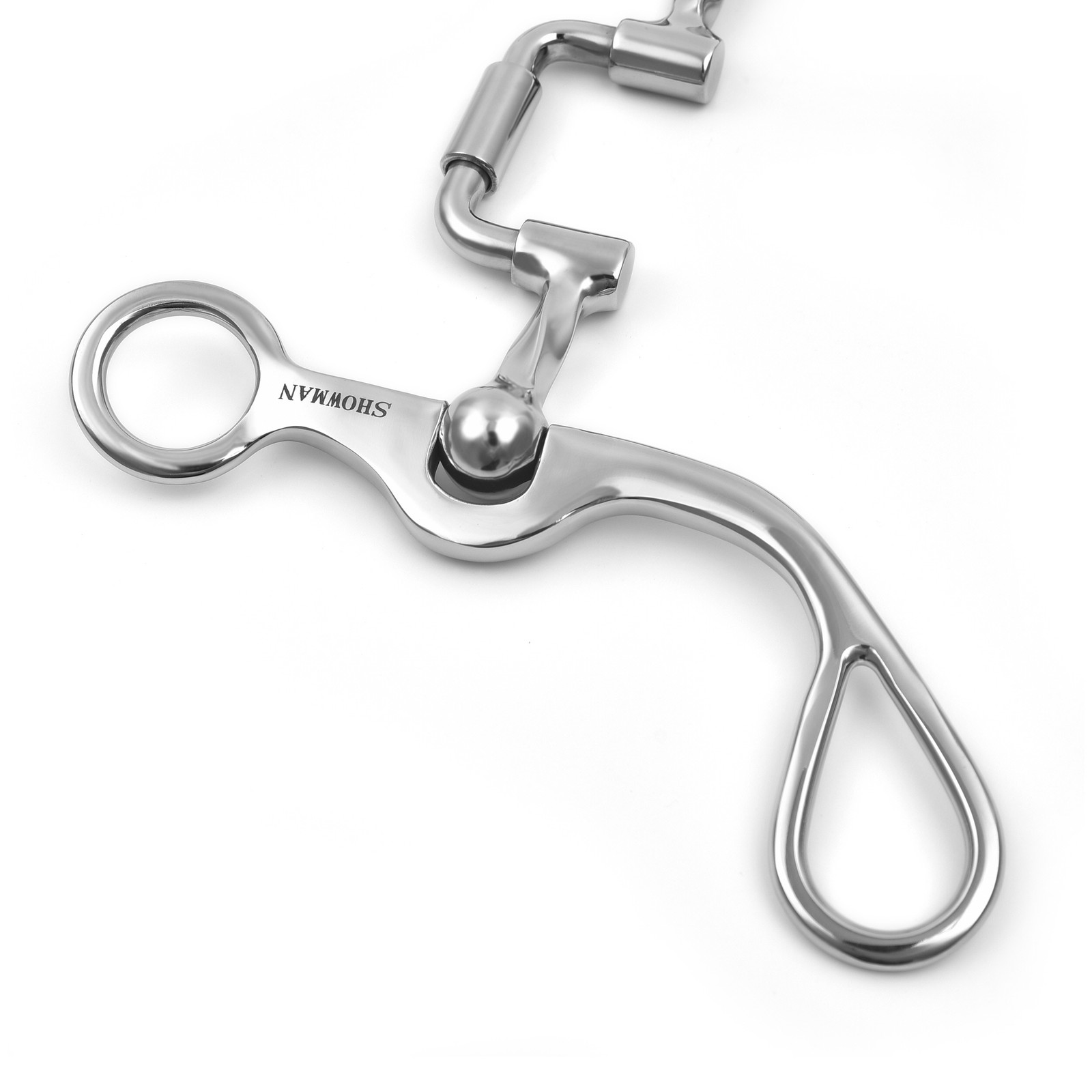 Showman Curved Shank Bit w/ Slow Twist Correction Hinge