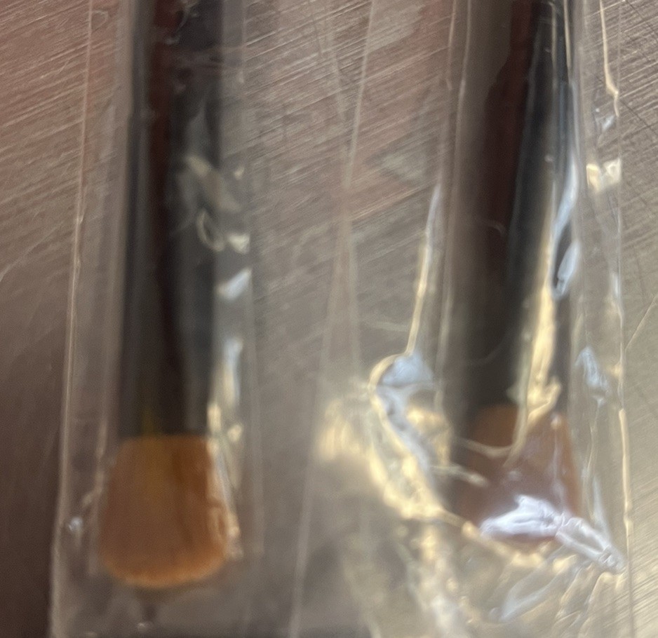 Lorac Double ended eyeshadow blending smudge Brush 6 inch 2 PACK *NEW*