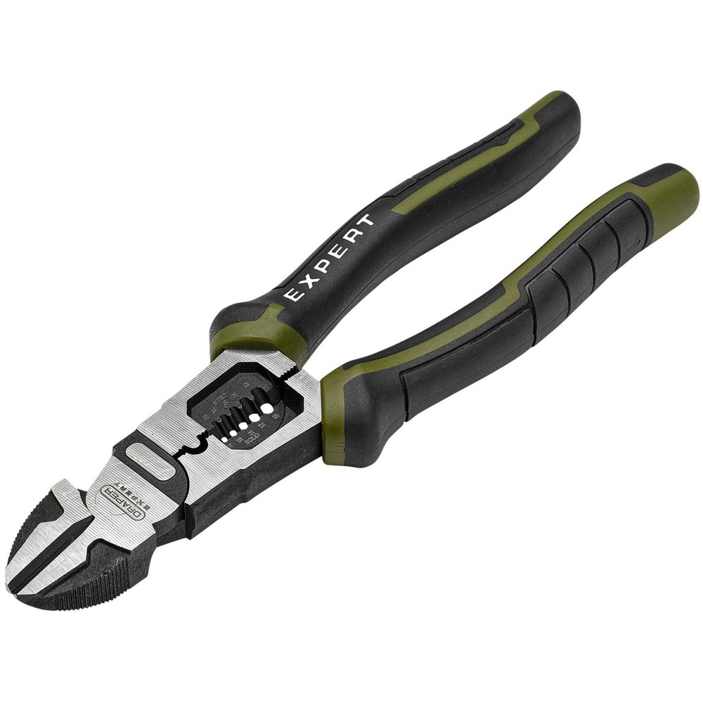 Draper Expert 28528 Side Shears With Wire Stripper, 200mm
