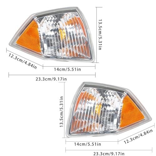 Park Signal Corner Marker Lights Replacement for Compass 2007-2010 Driver