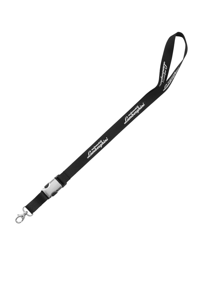 Lamborghini Black Lanyard