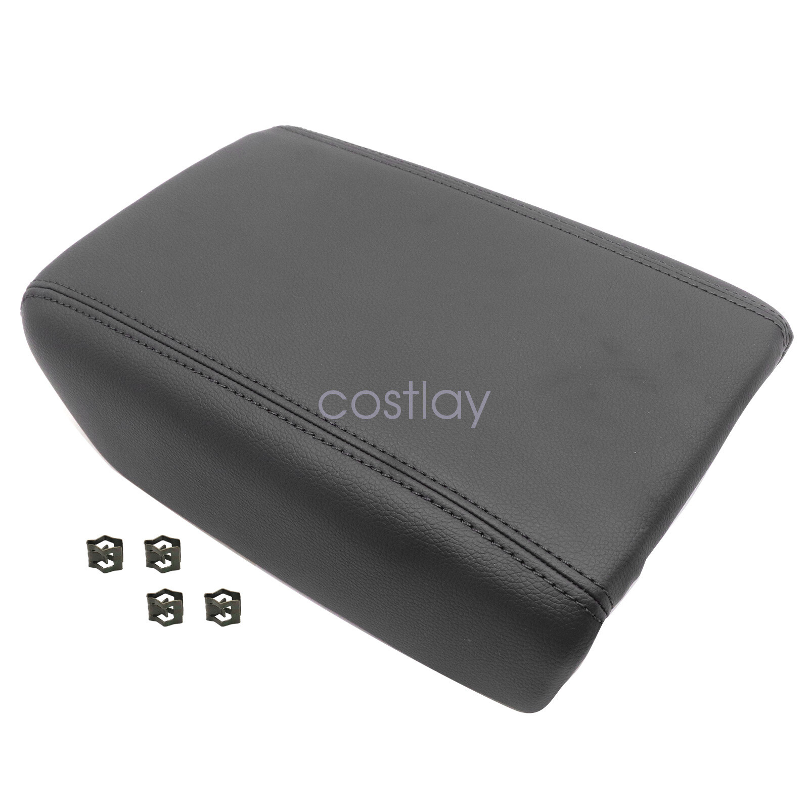 Fits for 2007-2017 GMC Traverse Enclave Acadia Black Center Console Lid 22905370