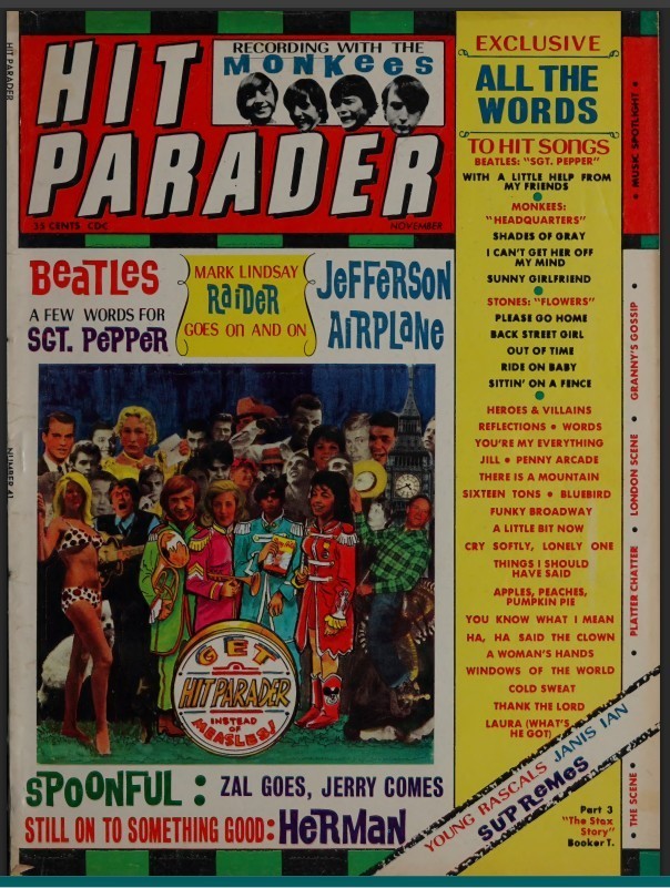 HIT PARADER MAGAZINE 530 Classic Issue Collection PDF Format On USB ThumbDrive