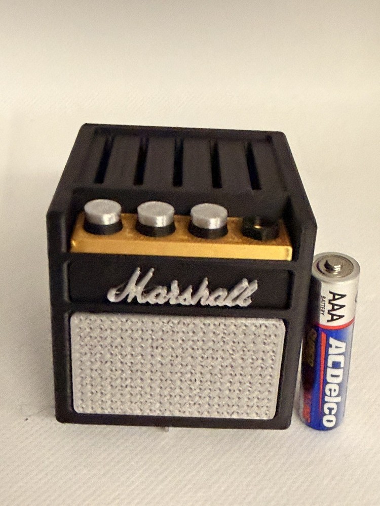 Guitar Amp 5 Slot Pick Holder - Marshall