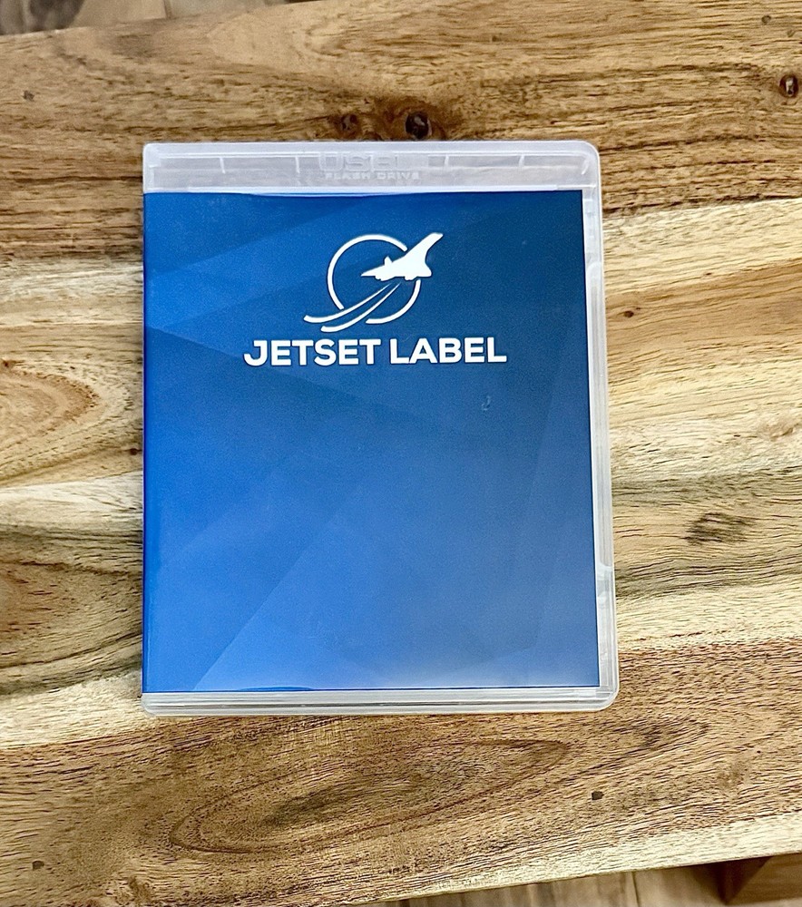 Jetset Label Barcode Design Software USB Drag, Drop, Print Creation Windows 10