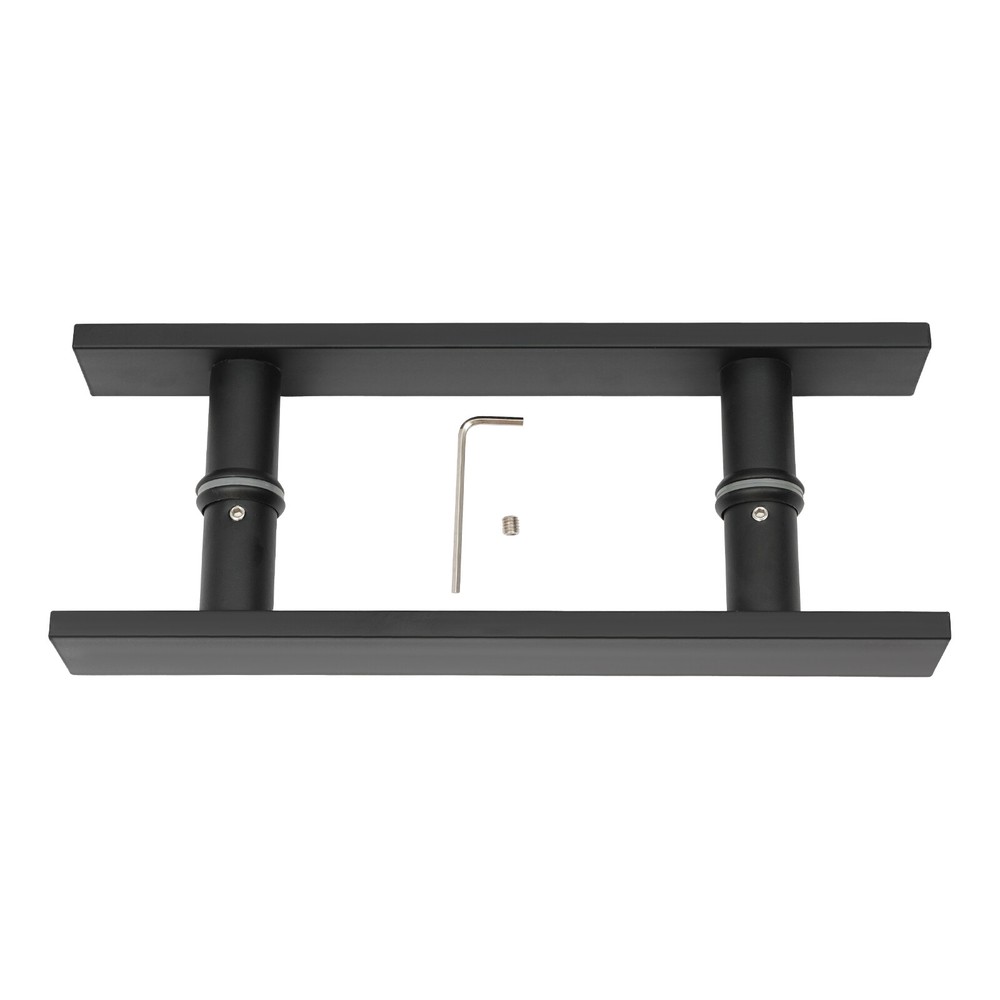 Pull Push Sliding Barn Door Handle Commercial H Shape Door Pull Handle Stainless