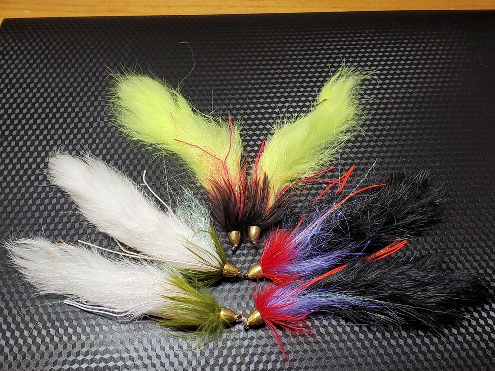 6- Conehead Leech, Conehead Rabbit Leech, Conehead Streamer Fly, String Leech