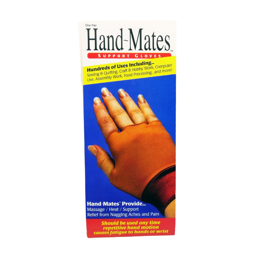 One Pair Hand-Mates Support Gloves, Size Large