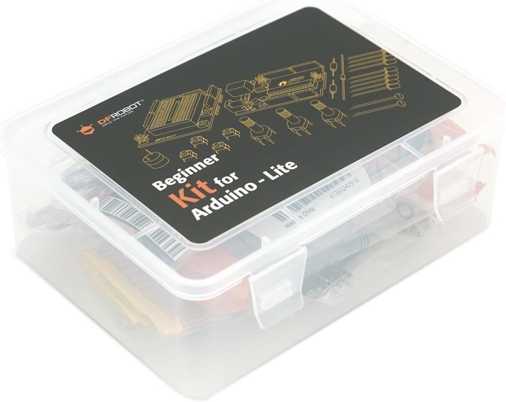 DFRobot Basic Arduino UNO R3 Starter Kit with 83 Components & 12 Projects