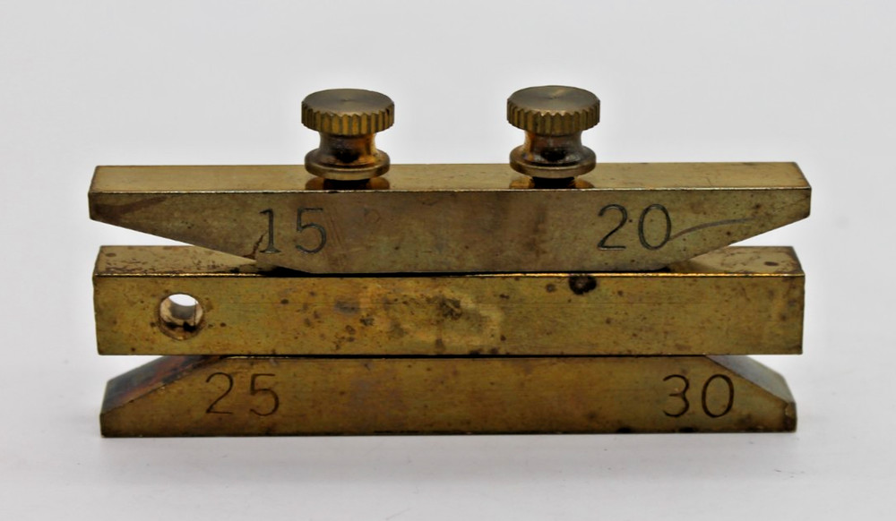 Boyne Bevel Guide Brass Vintage