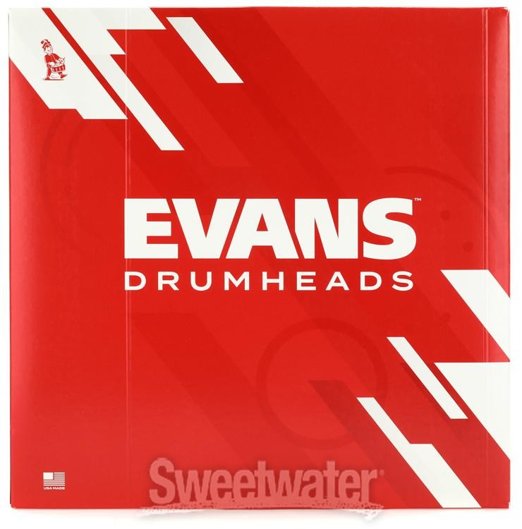 Evans TT10CHR Black Chrome Tom Batter Head - 10"
