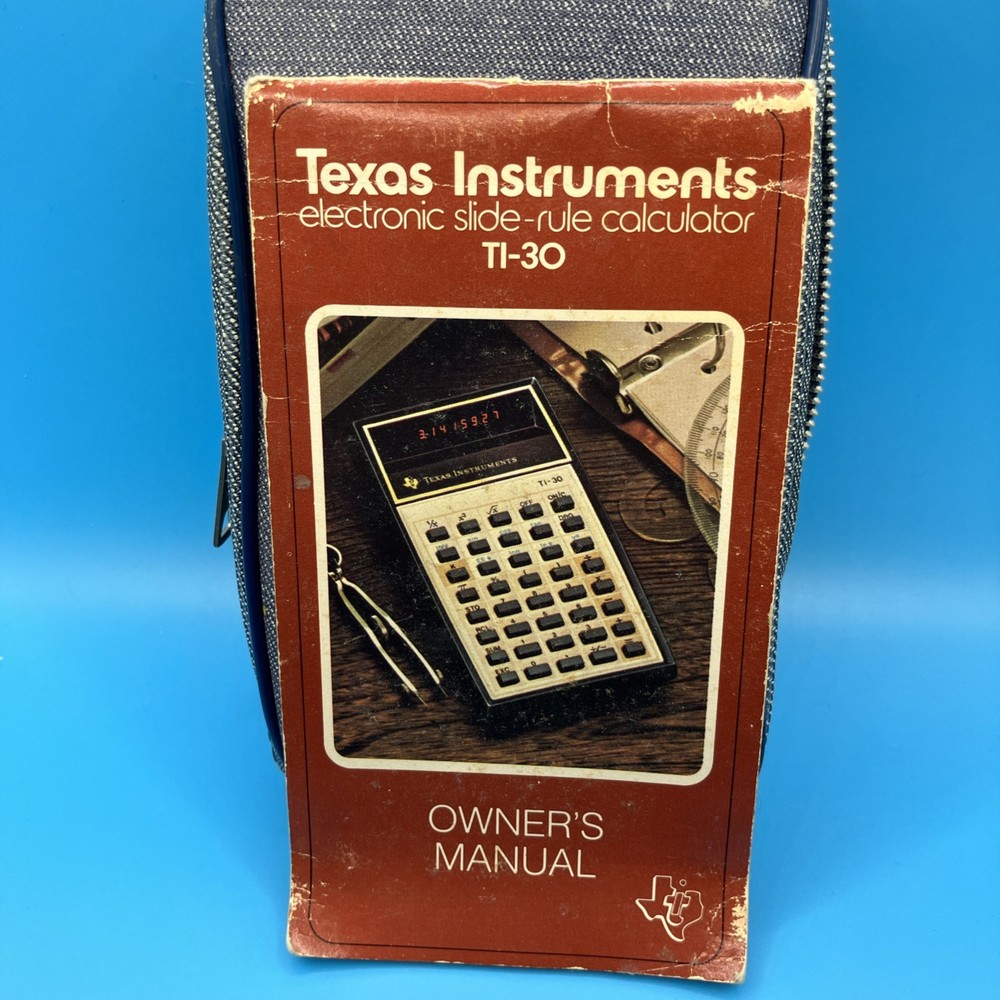 Texas Instruments TI-30 Vintage Electronic Calculator