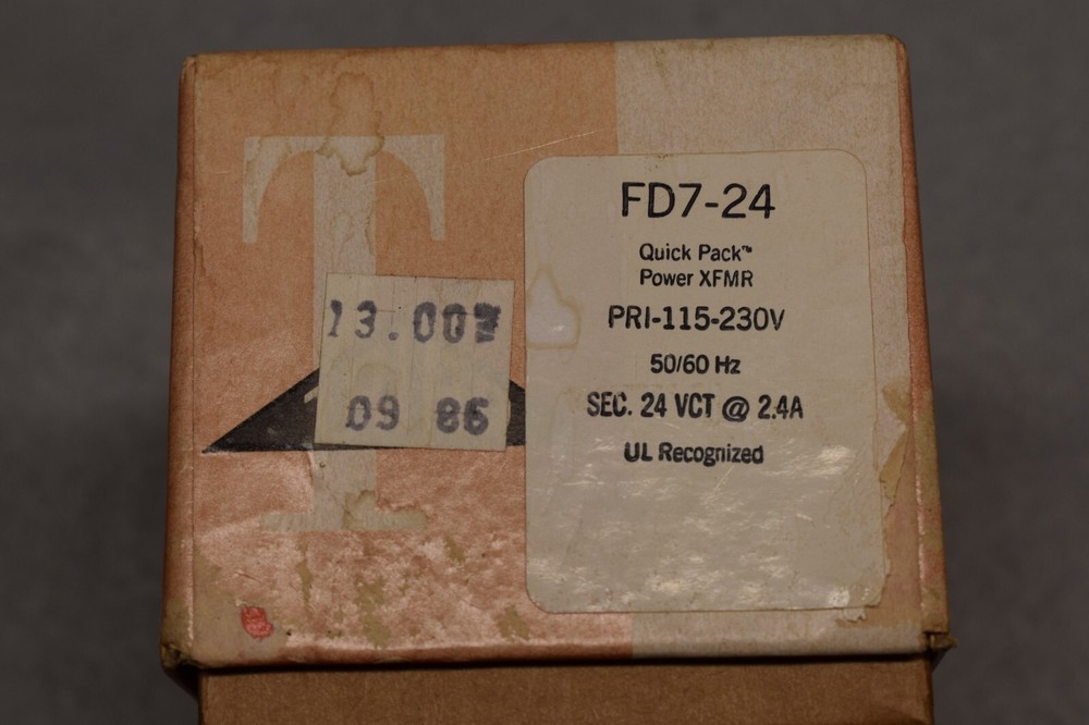 Triad Power Transformer Quick Pack NOS NIB Model FD7-24
