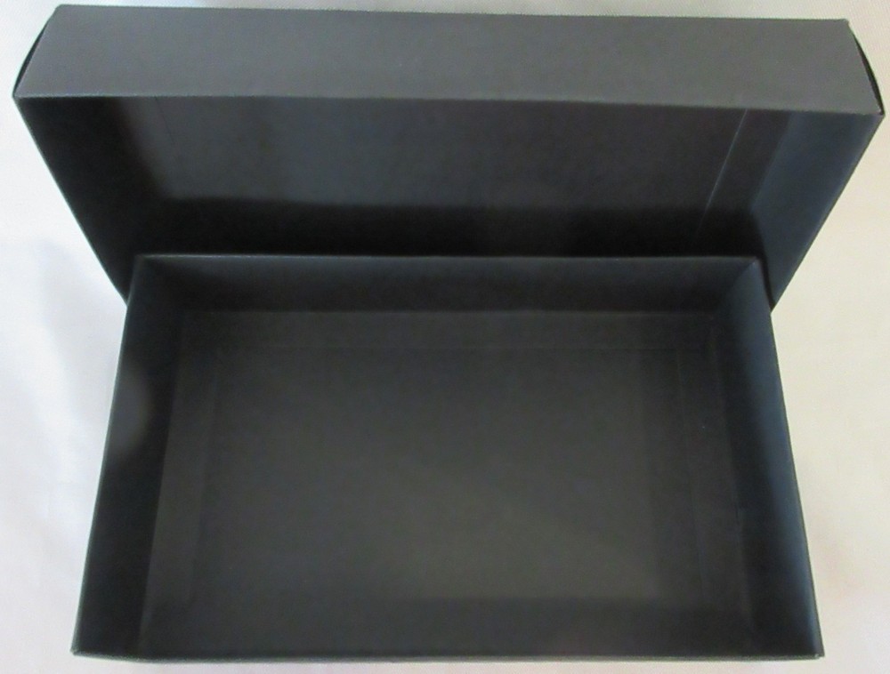 Tumi Black and Red Empty Box Eyeglasses Gift Accessory 9" x 5.5" x 2"