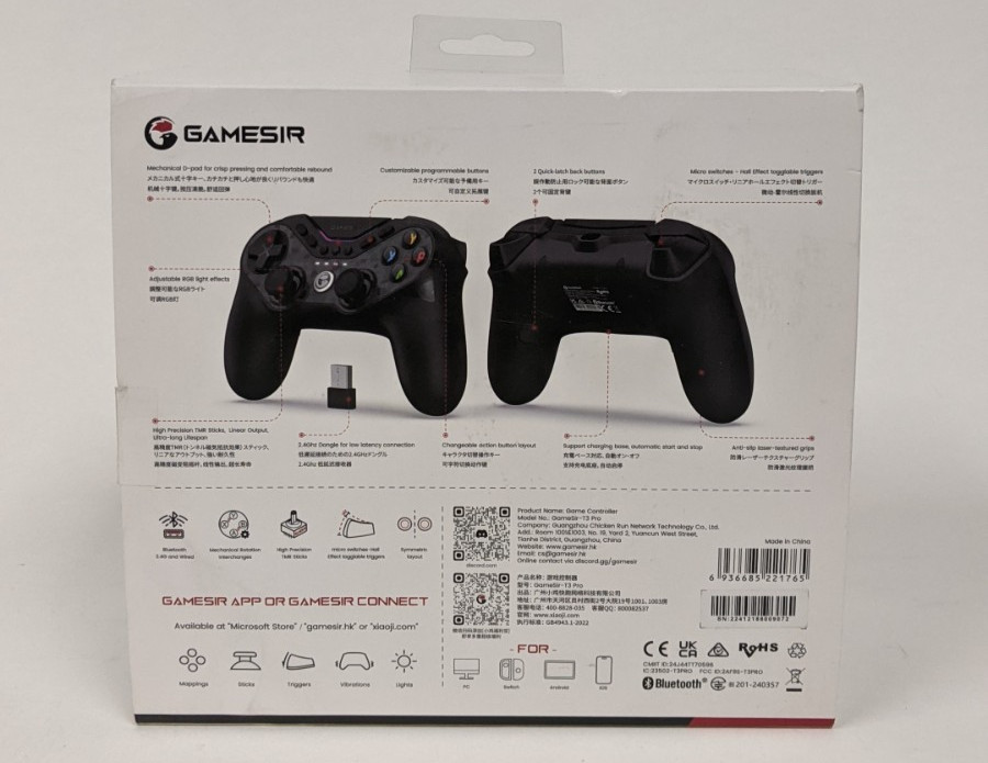 GameSir Tarantula Pro Wireless Controller Switch PC iOS Android Steam Open Box