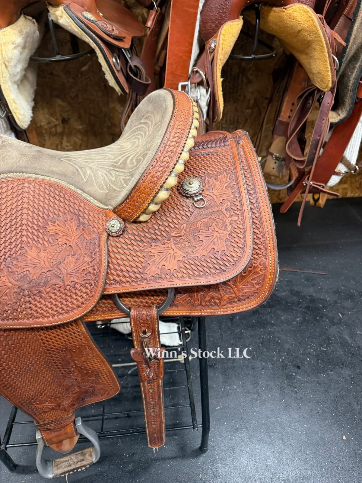 15" Crates - Roping Saddle