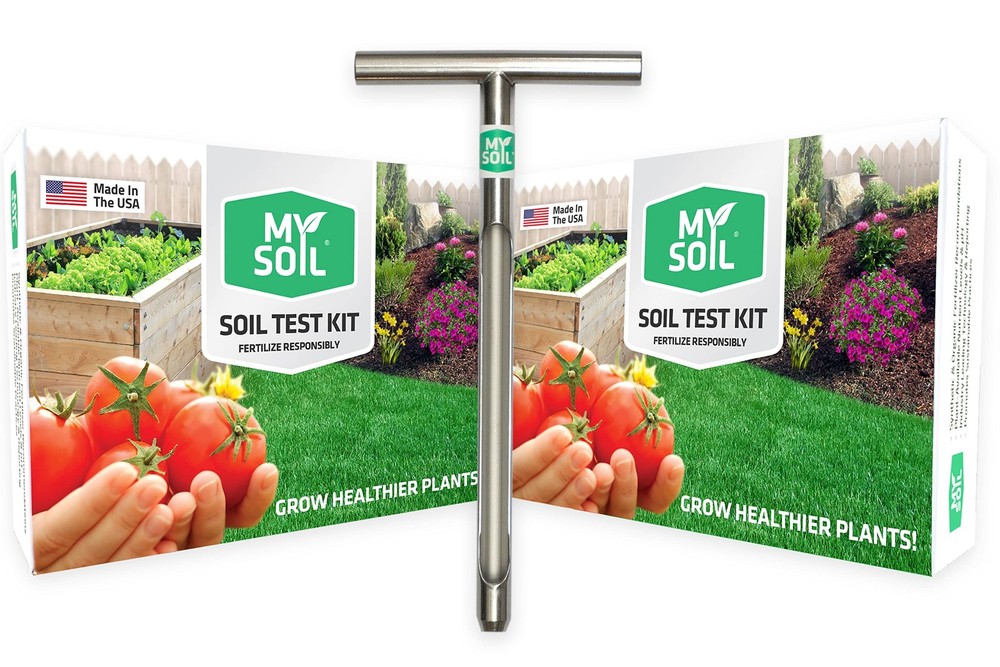 MySoil Test Kit PRO Pack: Complete Soil pH Nutrient Analysis for Garden & Lawn