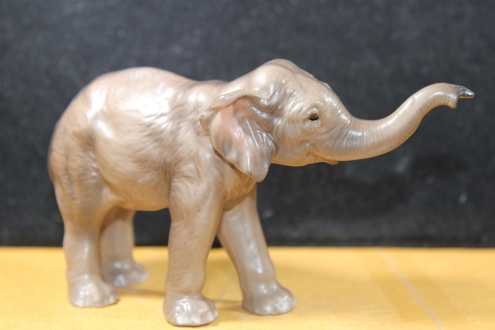 Vintage Ceramic Porcelain Elephant Figurine Japan Highly Detailed Possibly Josef