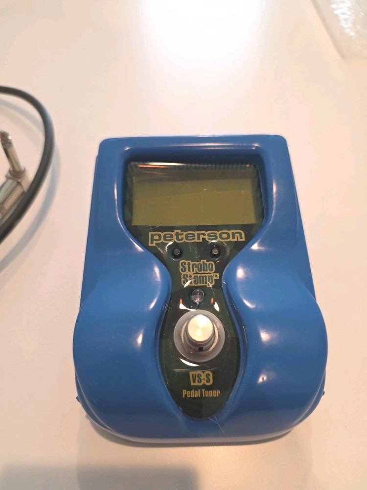 Peterson VS-S Strobostomp Active DI Tuner Guitar Pedal (Untested)